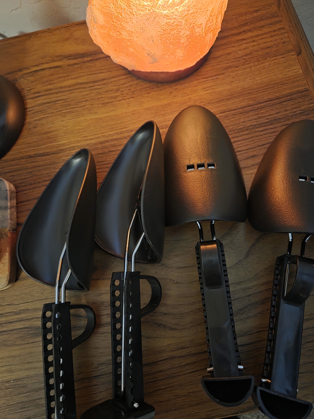 Men Or Womens Black Shoe Trees - Adjustable Shoe Stretchers